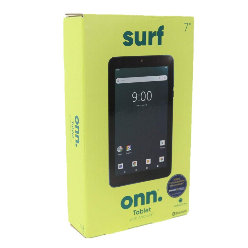 ONN تابلت أندرويد ONN. Surf 7" 9.0 باي 16 جيجابايت 1.3 جيجاهرتز رباعي النواة كاميرتين بلوتوث - Image 1